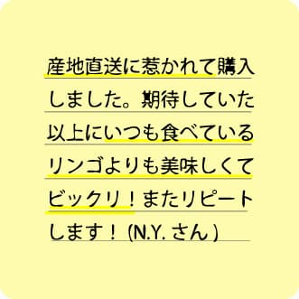 お客様からのお便りの写真